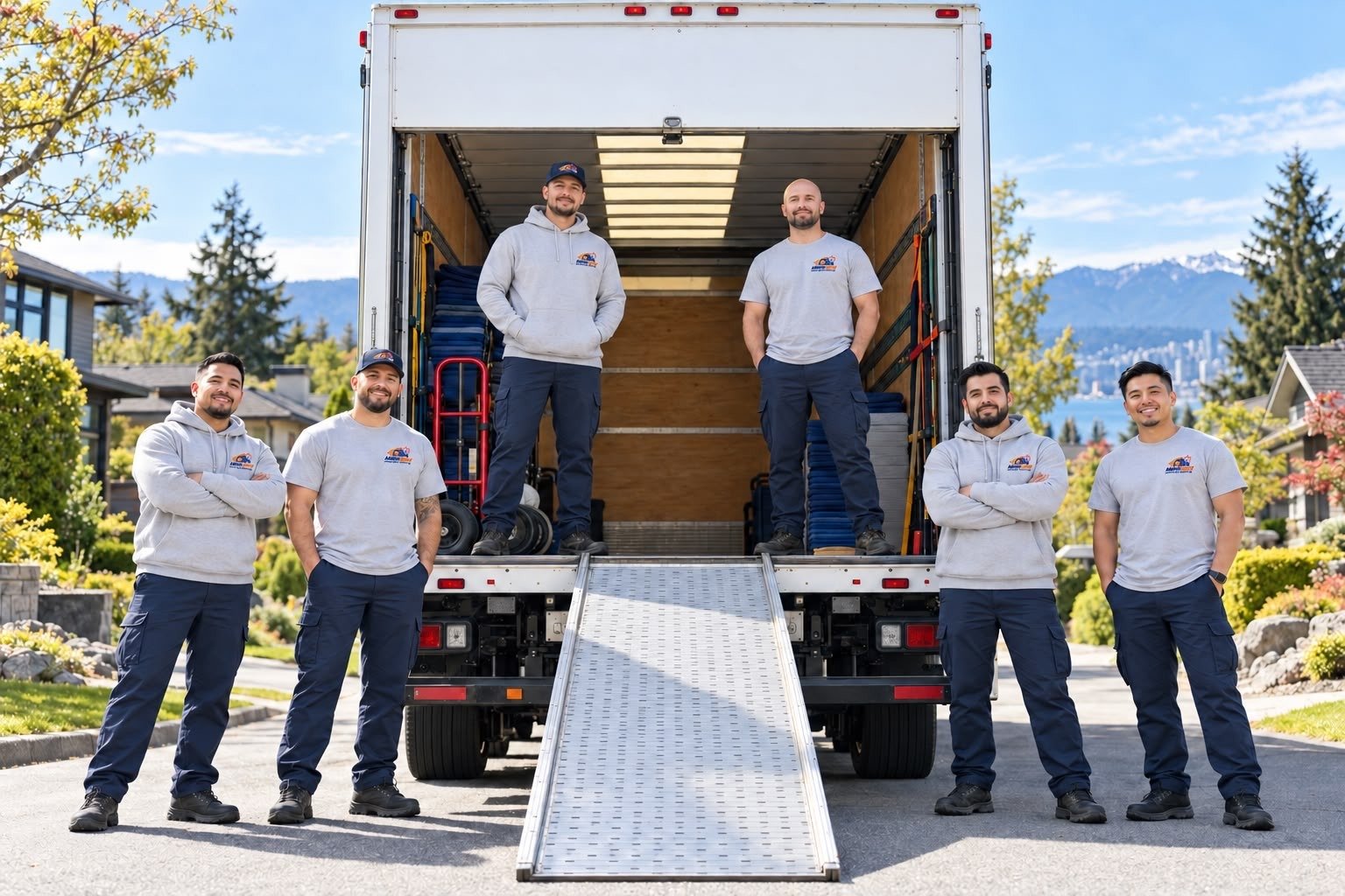 NowNow mover standing by truck